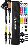 TrailBuddy Trekking Poles - 2-pc Pack Adjustable Hiking